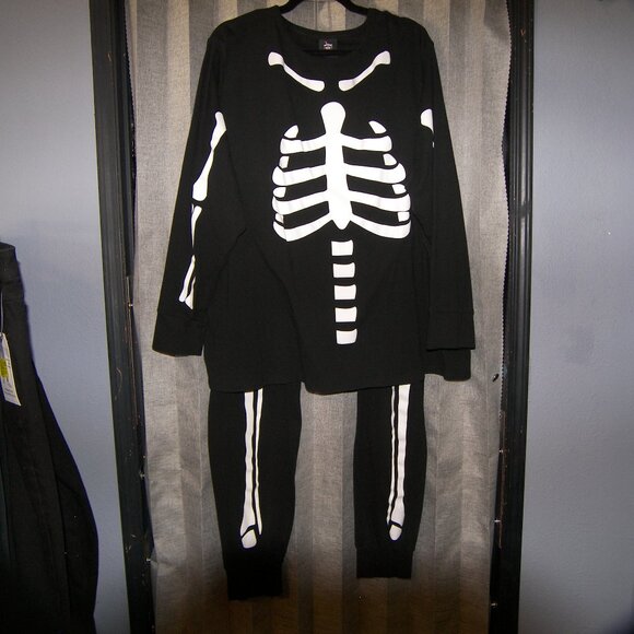 Hyde n EEk Skeleton Sweat Suit, sz 4X - Picture 1 of 13